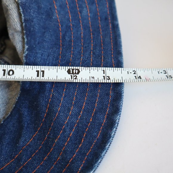 Vintage 70s Bobbie Brooks Denim Bucket Hat - Picture 9 of 10